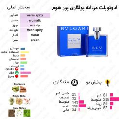 BLV Pour Homme Bvlgari for men