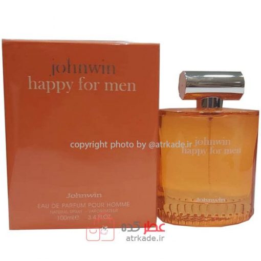 جانوین هپی فور من ادو پرفیوم   100 میل Johnwin happy for men Eau De Parfum 100ml