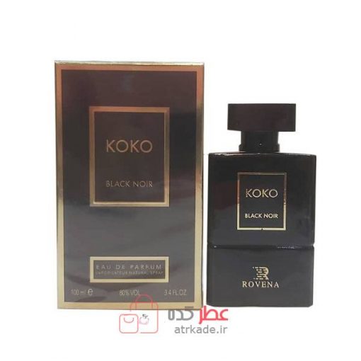 Rovena Koko Black Noir Eau De Parfum 100ml روونا کوکو بلک نویر ادو پرفیوم 100 میل