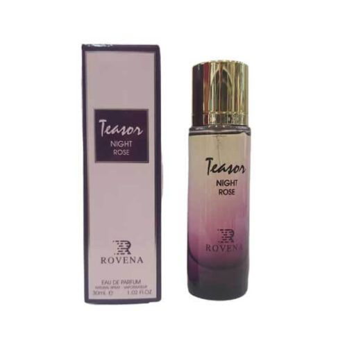 عطر ادکلن روونا نایت رز Rovena night rose حجم 30 میل ( لانکوم میدنایت رز )