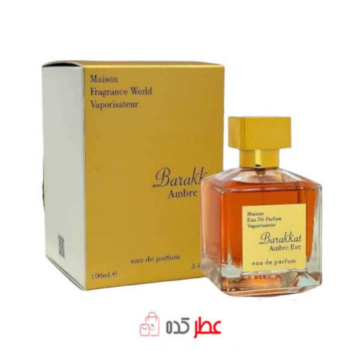 فراگرنس ورد باراکات آمبر Fw Barakkat Amber Eve حجم 100 میل ( باکارات رژ آمبر )