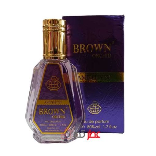 عطر زنانه فراگرنس ورد Brown Orchid Amethyst "موگلر الین" 50 میل